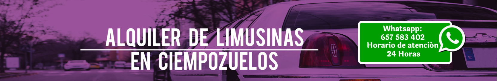 Alquiler de limusinas en Ciempozuelos